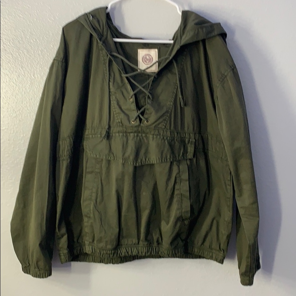Green jacket